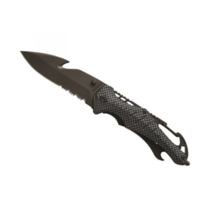 Baladeo Emergency Security Folding Knife – Carbon Fibre