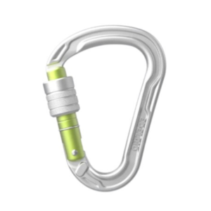 Edelrid HMS Strike Screw Locking Carabiners -Silver