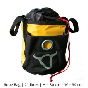 Silver Bull Rope Bag Yellow 21L
