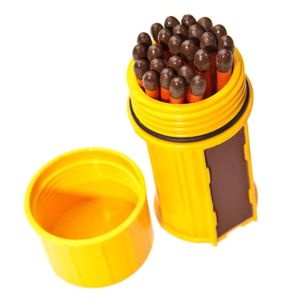 UCO Stormproof Match Kit Yellow 25 Pack