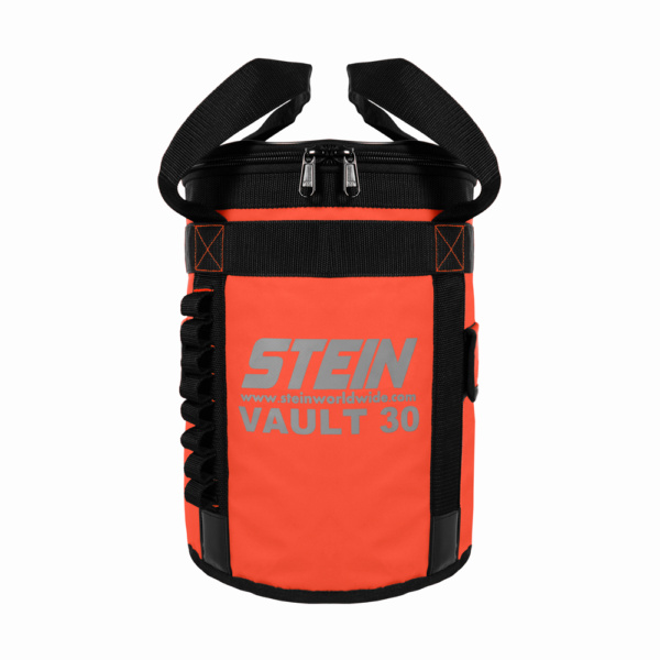 Stein Vault 30L Rope Bag Orange With Zip and Pocket