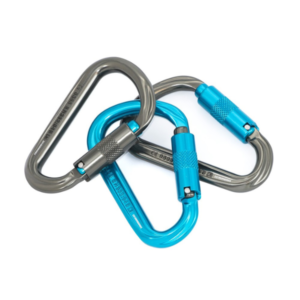 HMS Karabiner Supersafe 3pk - Turquoise/Titanium/Grey