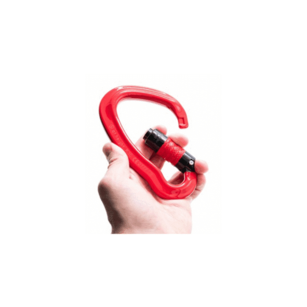 Triple Action Choker Rigging Carabiner - Red and Green - Image 2