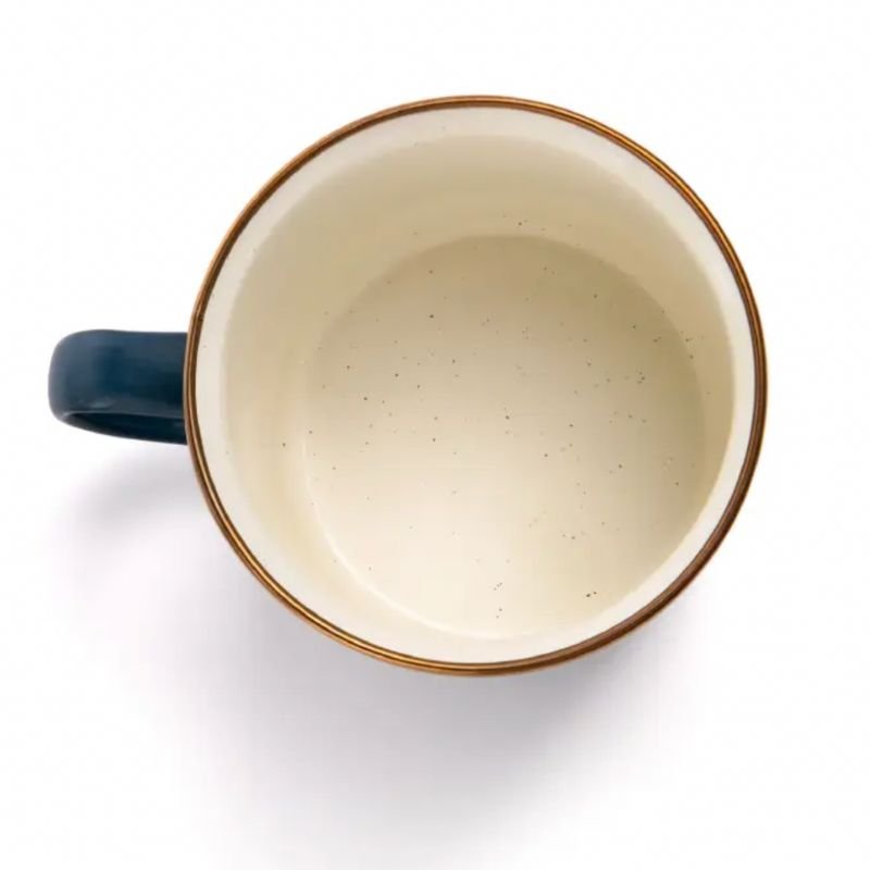 Barebones Enamel 2-Tone Mug Set - Deep Indigo - Image 3
