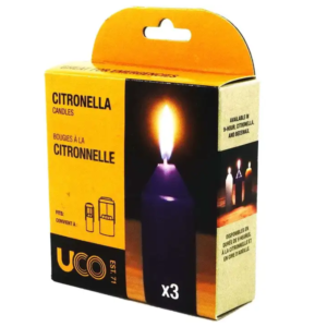 UCO Citronella Candles Blue 3 pack