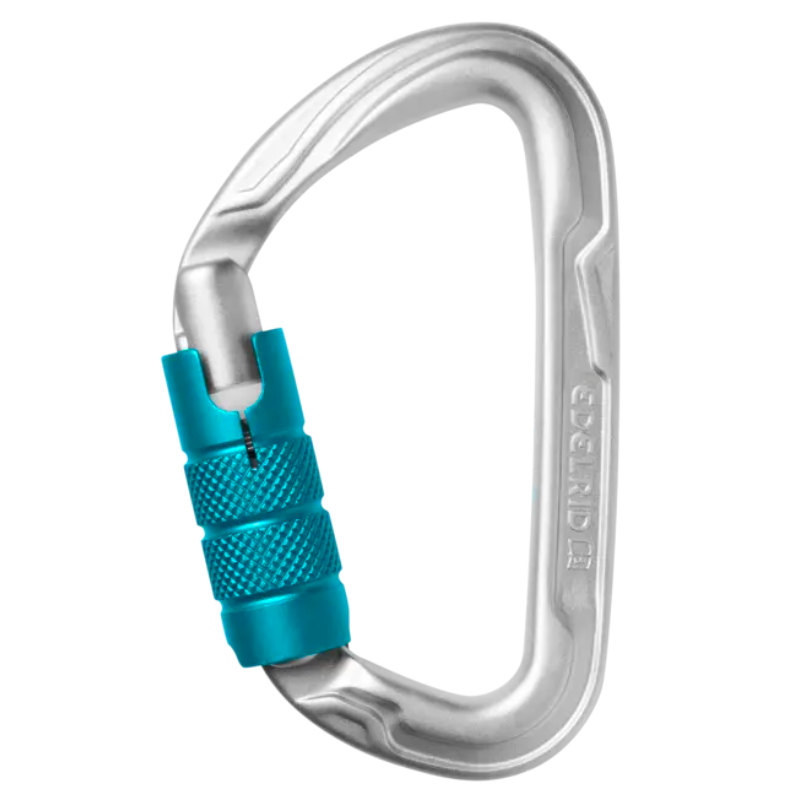 Image of Edelrid pure triple carabiner in silver