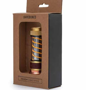 Barebones edison light stick in packaging