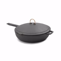 Barebones Enamel lined Cast Iron Skillet - 12 inch - Vintage White - Image 2