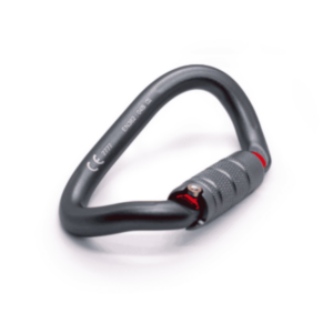 At Height 'CurlyWirly' Twisted Aluminium Carabiner